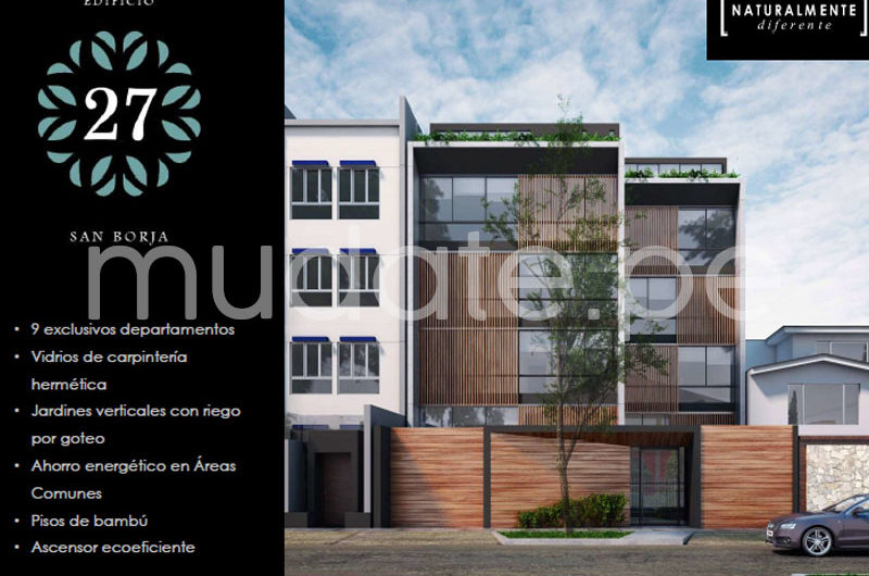 Proyecto Edificio 27 San Borja Departamento Mudate